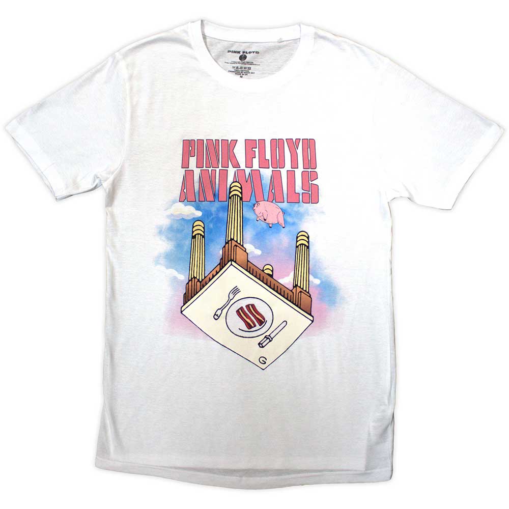 Pink Floyd Animals Bacon Table White