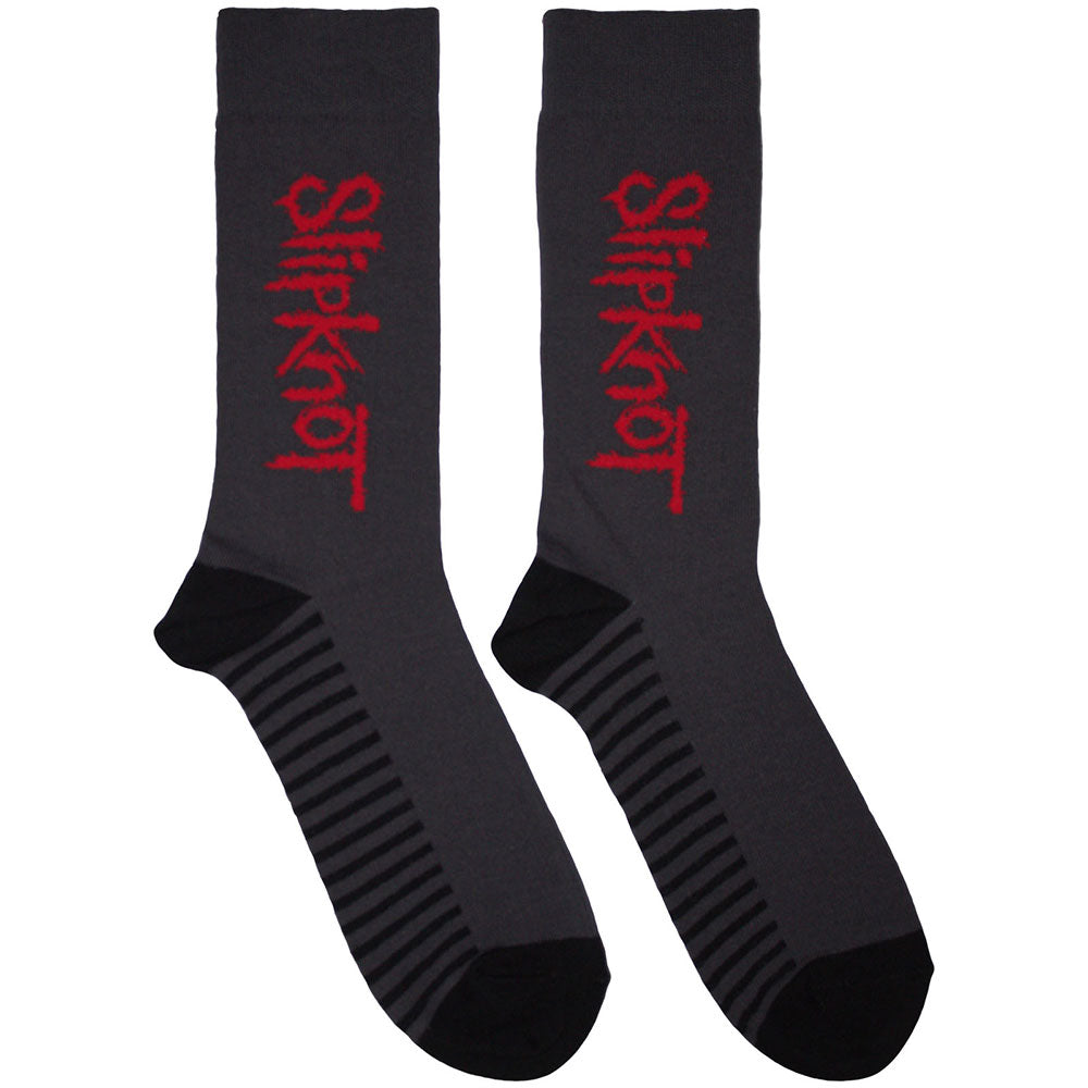 Slipknot Logo Vertical Grey