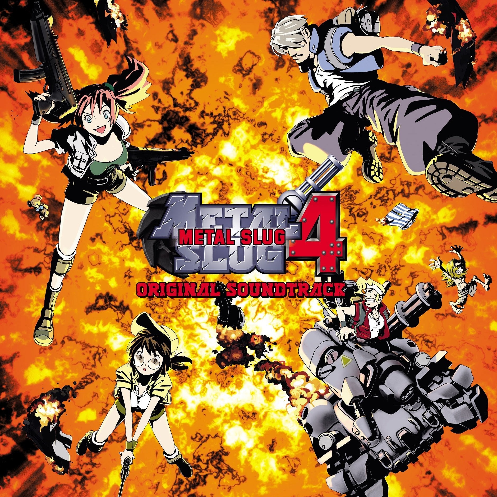 Snk Sound Team Metal Slug 4 Ost