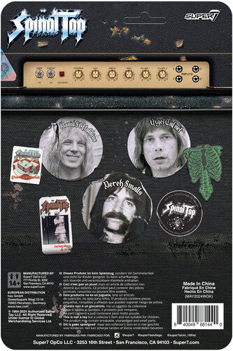 Spinal Tap Super7 - Spinal Tap - ReAction Figures Wave 01 - Derek Smalls (Collectible, Figure, Action Figure)