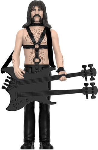Spinal Tap Super7 - Spinal Tap - ReAction Figures Wv2 - Derek Smalls (None More Black) (Collectible, Action Figure)