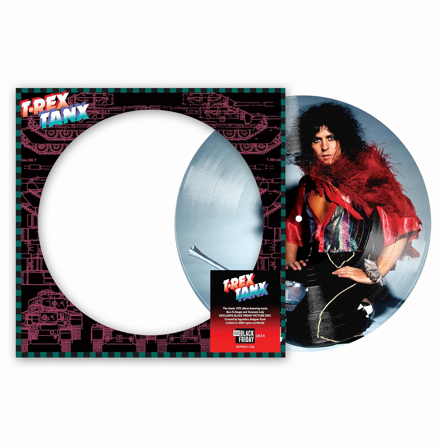 T. Rex Tanx (Limited Edition, Picture Disc Vinyl) (Black Friday 2024)