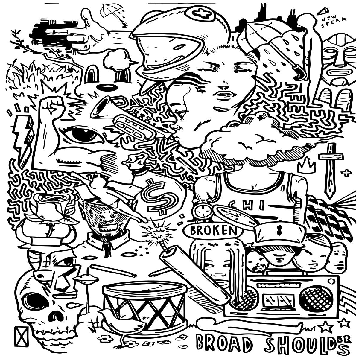 Taylor Bennett Broad Shoulders