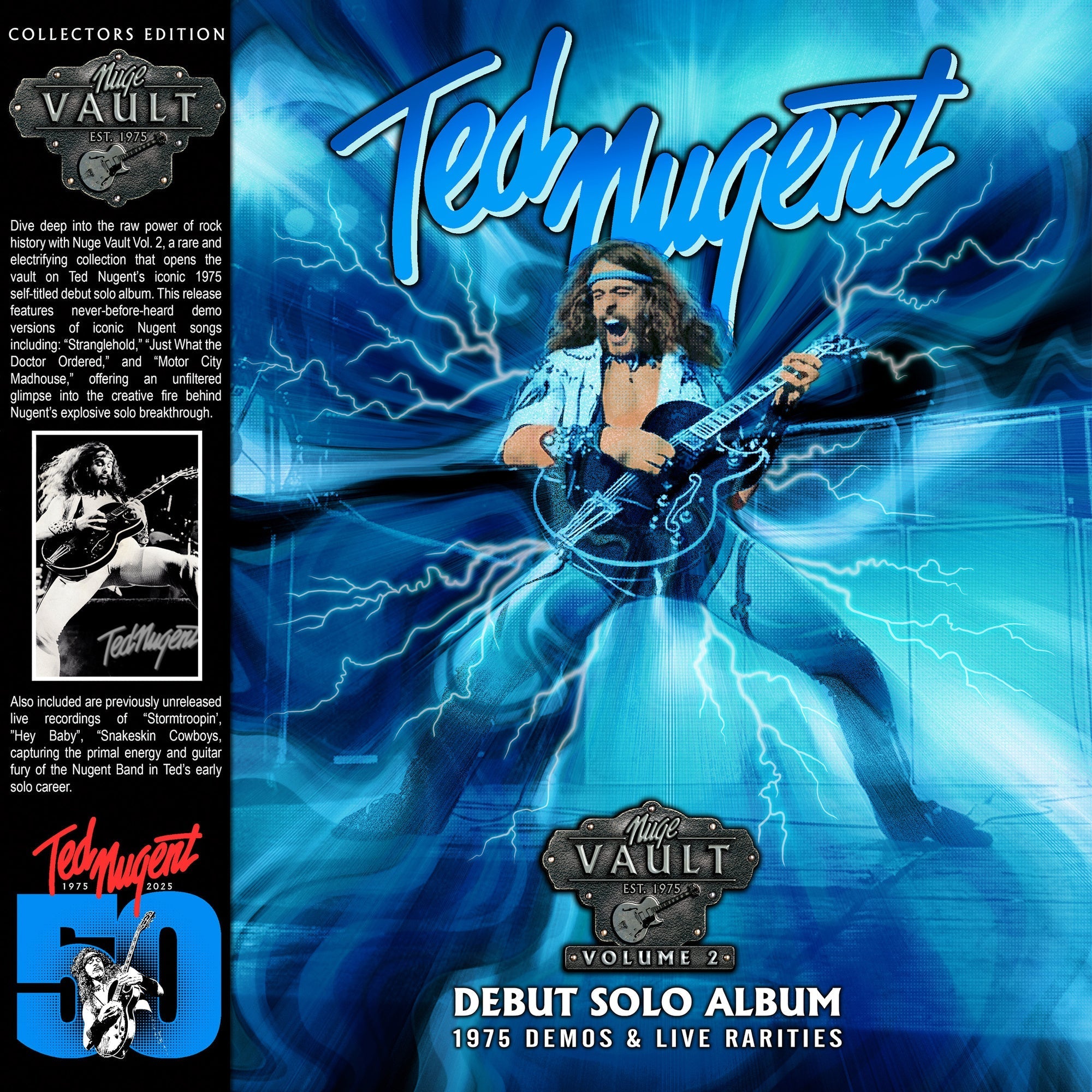 Ted Nugent Nuge Vault Vol 2: 1975 Demos & Live Rarites