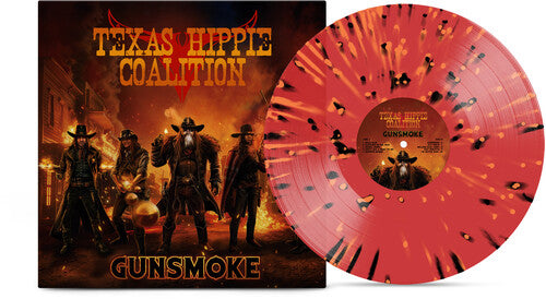 TEXAS HIPPIE COALITION Gunsmoke (Limited Edition, Red, Orange & Black Splatter Colored Vinyl)