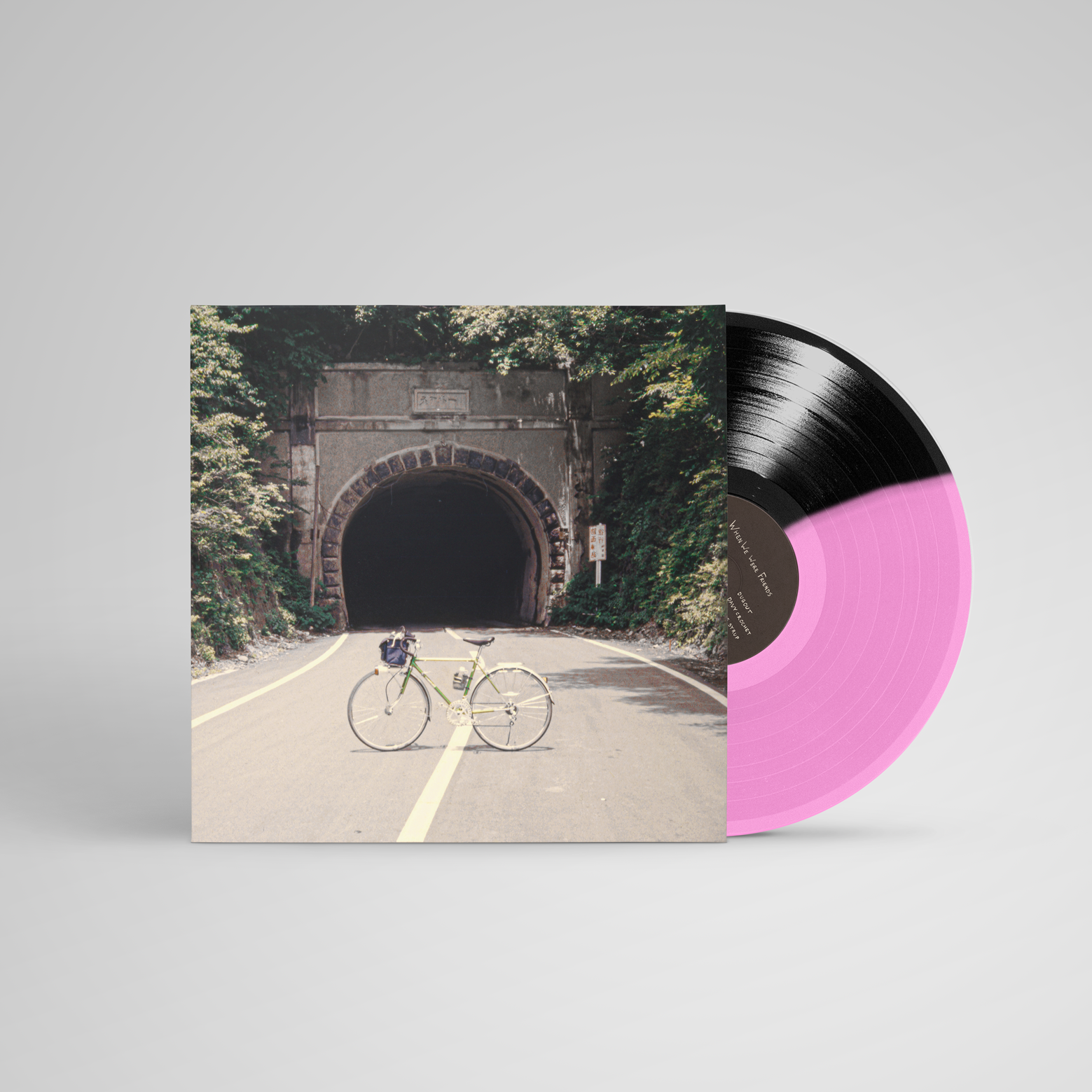 The Backseat Lovers When We Were Friends (Record Stop Exclusive | Hot Pink/ Black Split color Vinyl)