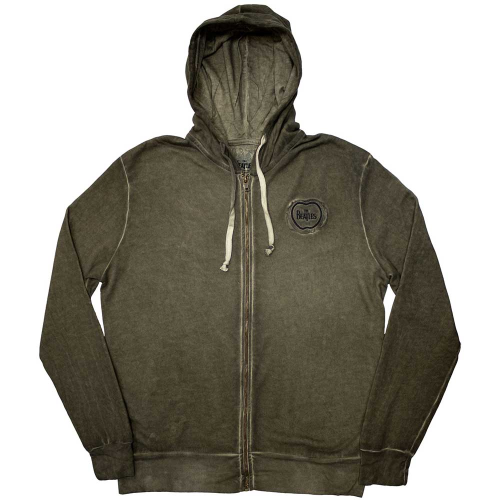 The Beatles Apple Logo Stone Wash Green