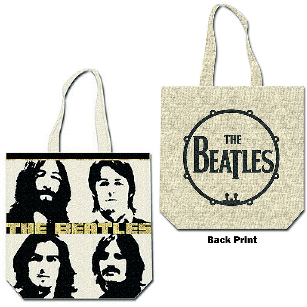 The Beatles Four Heads with Gold Logo Neutral