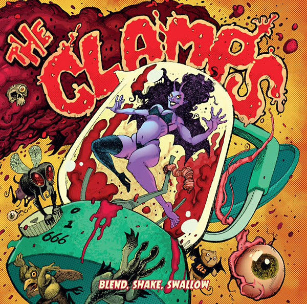 THE CLAMPS Blend, Shake, Swallow (Green Vinyl)