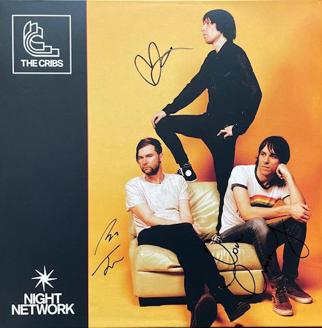 Signed Midnights Vinyl, The Cribs Night Network Signed Vnyl