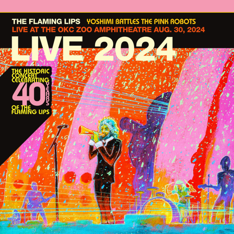 The Flaming Lips 2024 Yoshimi Battles The Pink Robots Live At The Okc Zoo Amphitheatre, Aug. 30