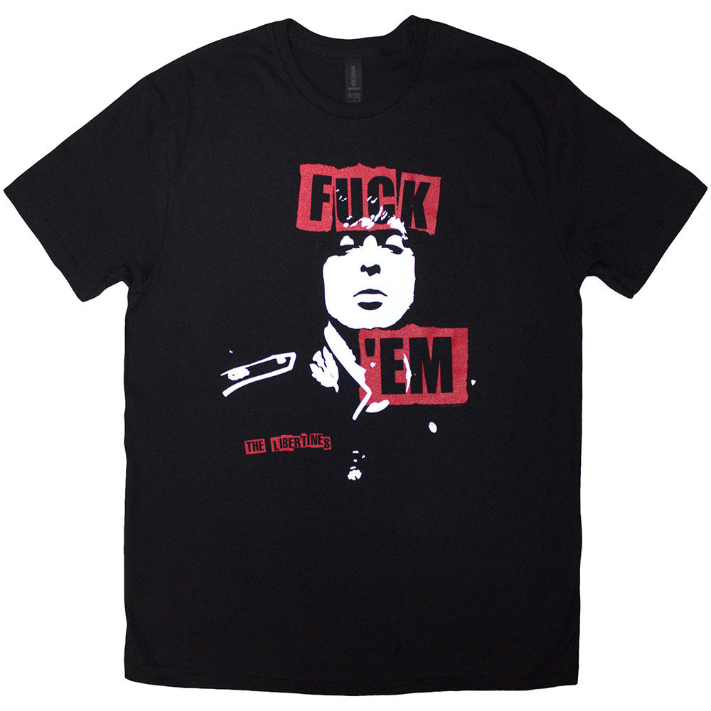 The Libertines Fuck 'Em Slogan Black