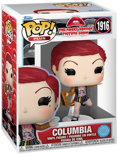 The Rocky Horror Picture Show Funko POP! Plus: Rocky Horror Picture Show - Columbia (Glitter) (Vinyl Figure, Collectible)