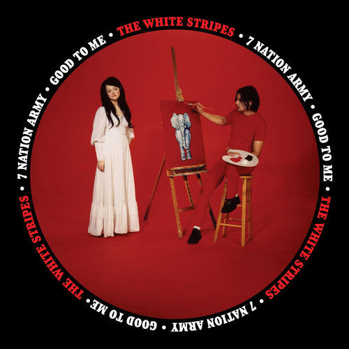 The White Stripes Seven Nation Army / Good to Me (Black Vinyl, Remastered) (7" Single)