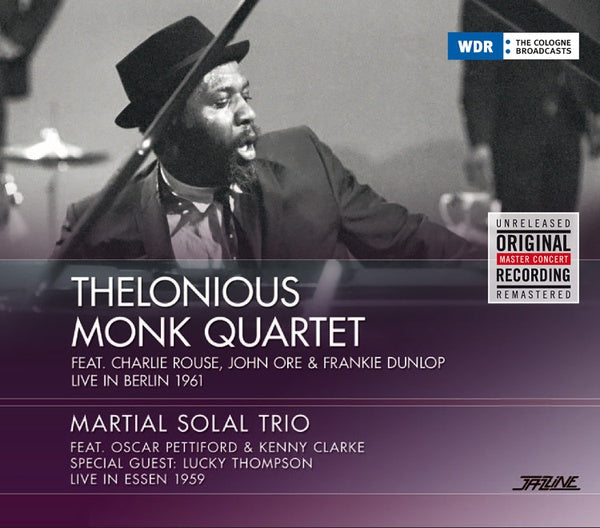 THELONIOUS MONK QUARTET/MARTIAL SOLAL TRIO Live In Berlin 1961/Live In Essen 1959