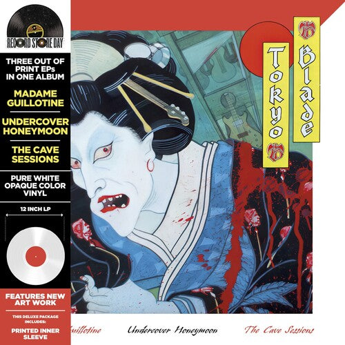 Tokyo Blade Madame Guillotine/ Undercover of the Honeymoon/ the Cave Sessions (Limited Edition, Pure White Opaque Colored Vinyl, Deluxe Edition, Remastered)