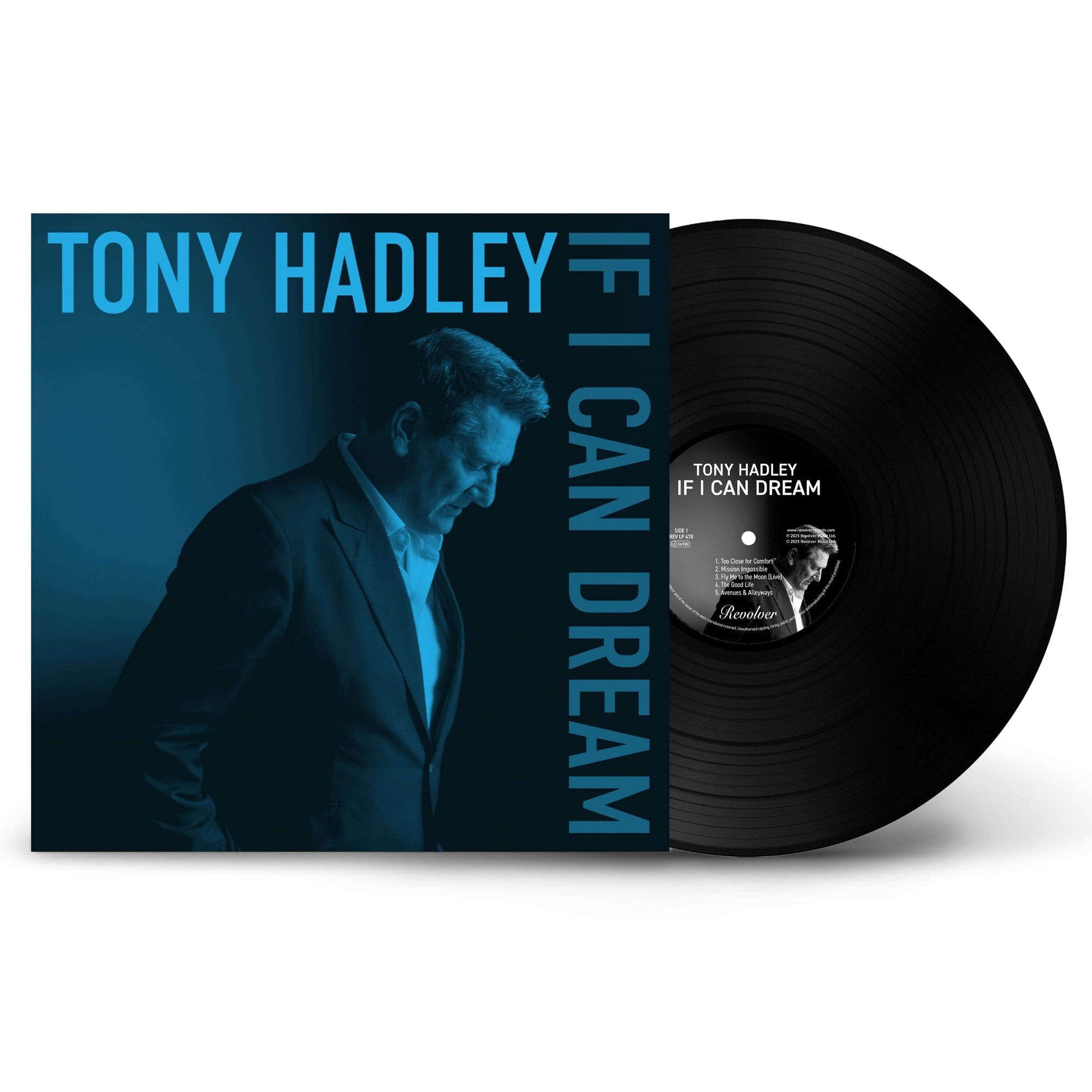 Tony Hadley If I Can Dream (Black Lp)