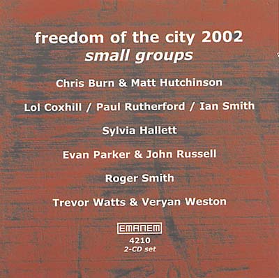 Va Freedom Of The City Festival 2002-Small Groups