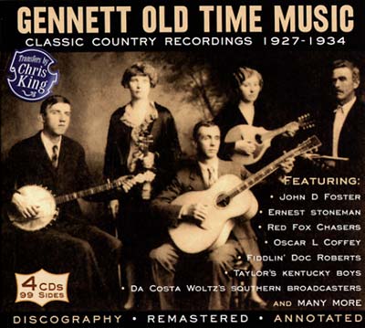 Va Gennett Old Time Music: Classic Country Recordings 1927-1934