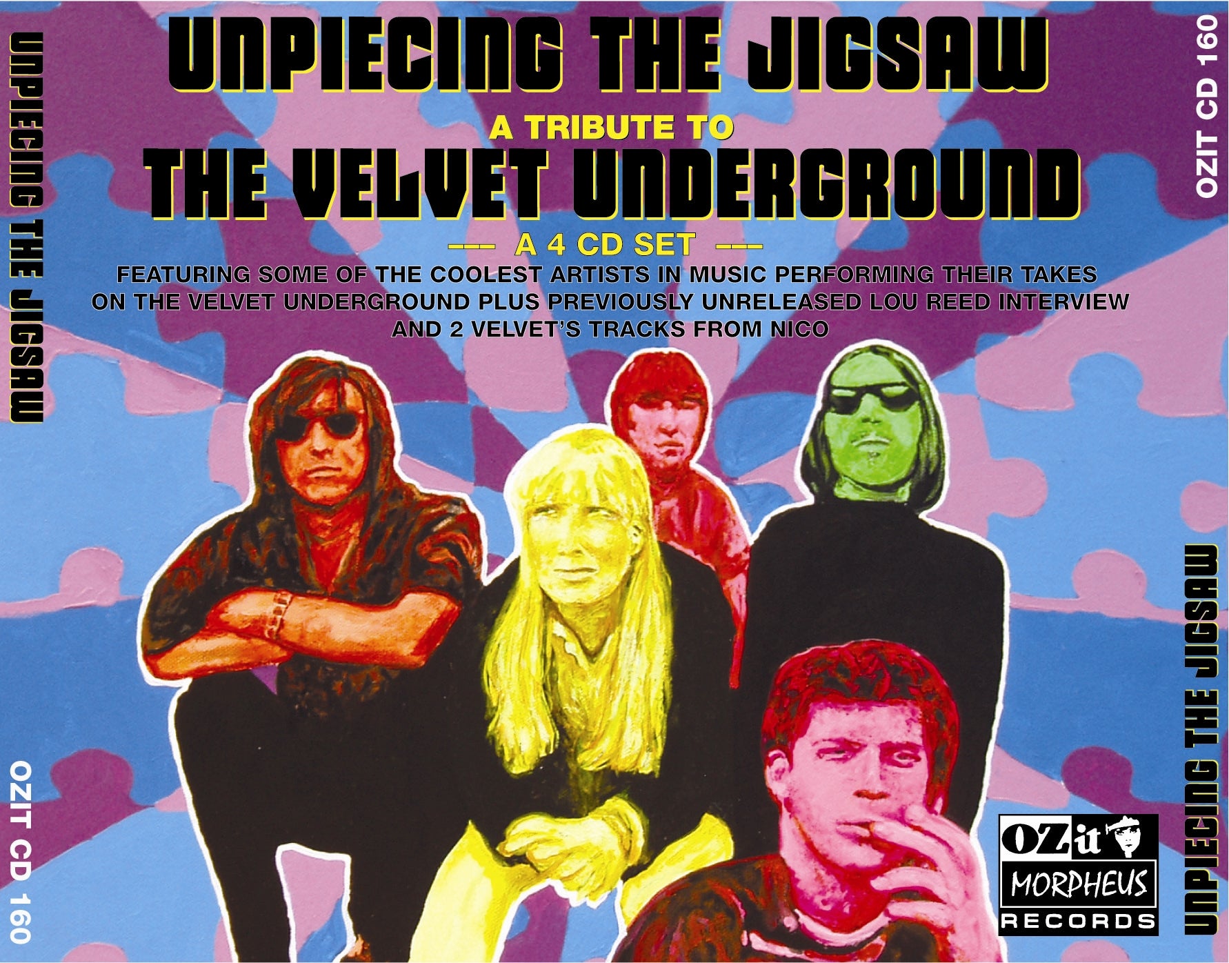 Various Artists Unpiecing The Jigsaw: Velvet Underground Tribute (4xCD)