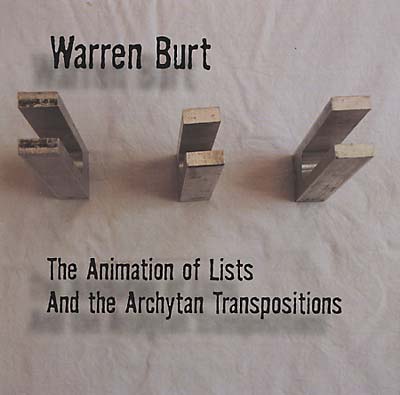 WARREN BURT The Animation of Lists and the Archytan Transpositions