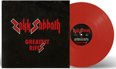 Zakk Sabbath Greatest Riffs (Red Colored Vinyl,140 Gram Vinyl, Indie Exclusive, Limited Edition)
