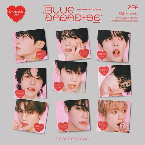 Zerobaseone Blue Paradise (Booklet, Sticker, Photo / Photo Card, Poster, Digipack Packaging)