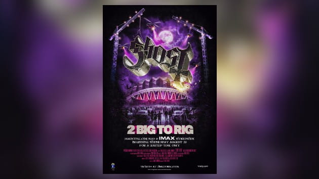 Ghost Announces 2 Big to Rig Concert Film