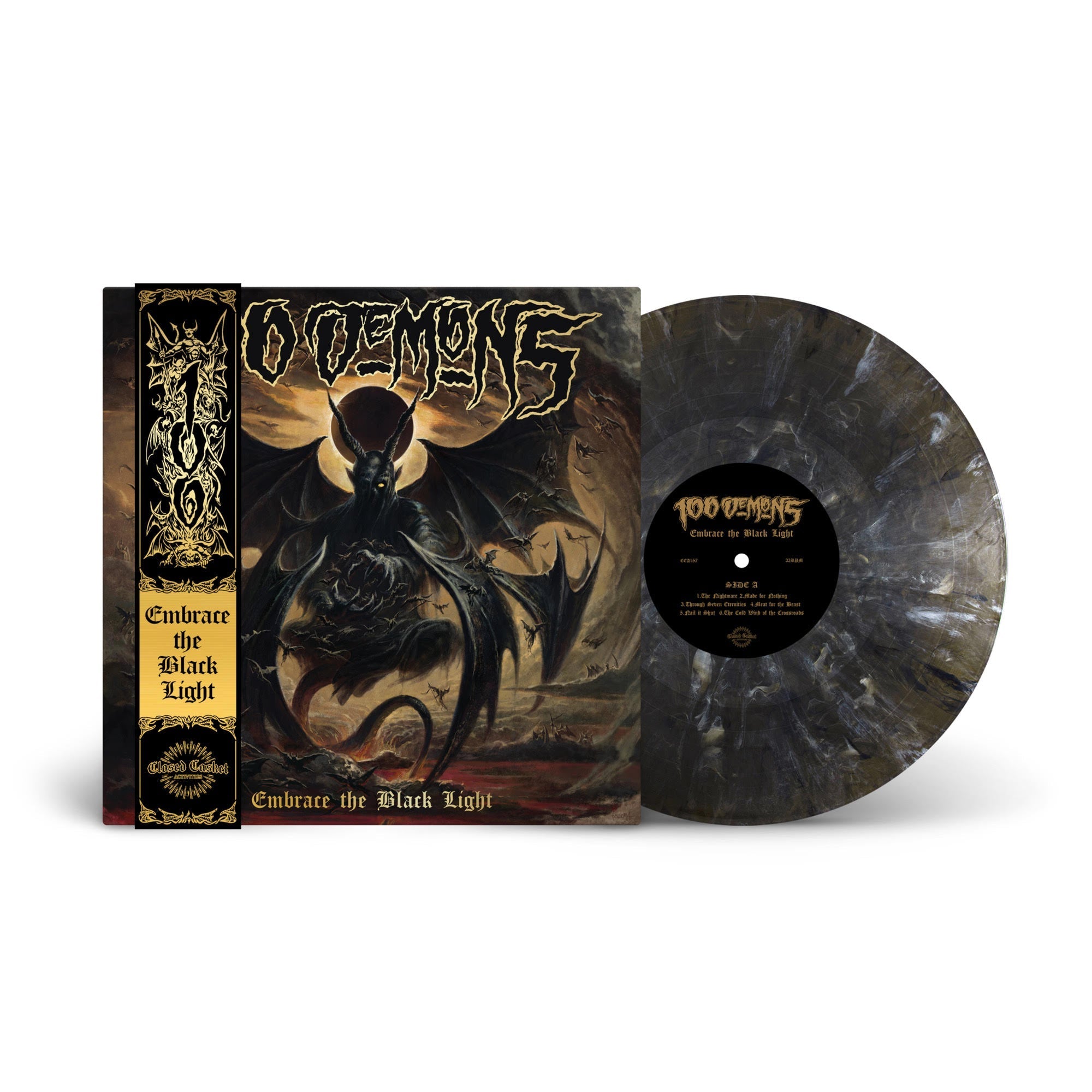 100 Demons Embrace The Black Light (Indie Exclusive) [Onyx Marble]