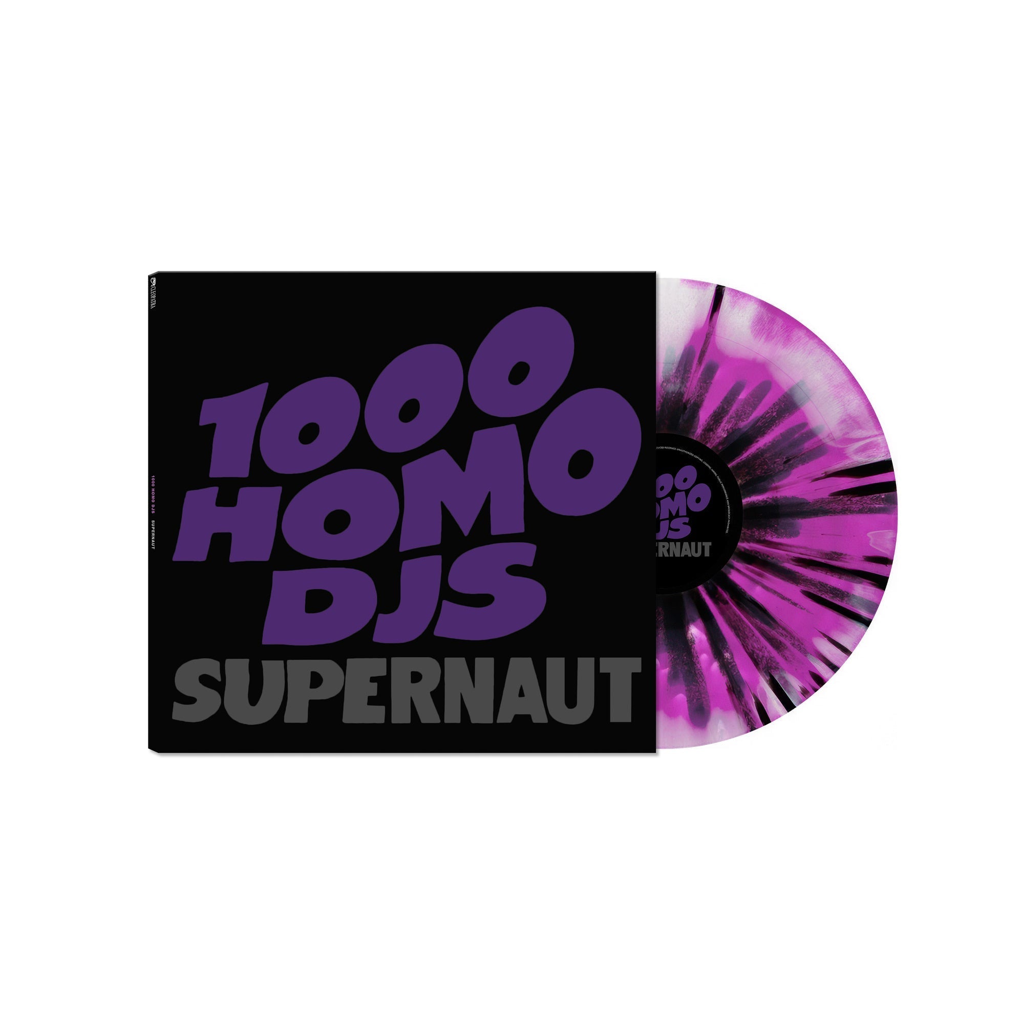 1000 Homo Djs Supernaut [Magenta/Black/White Haze/Splatter Vinyl]
