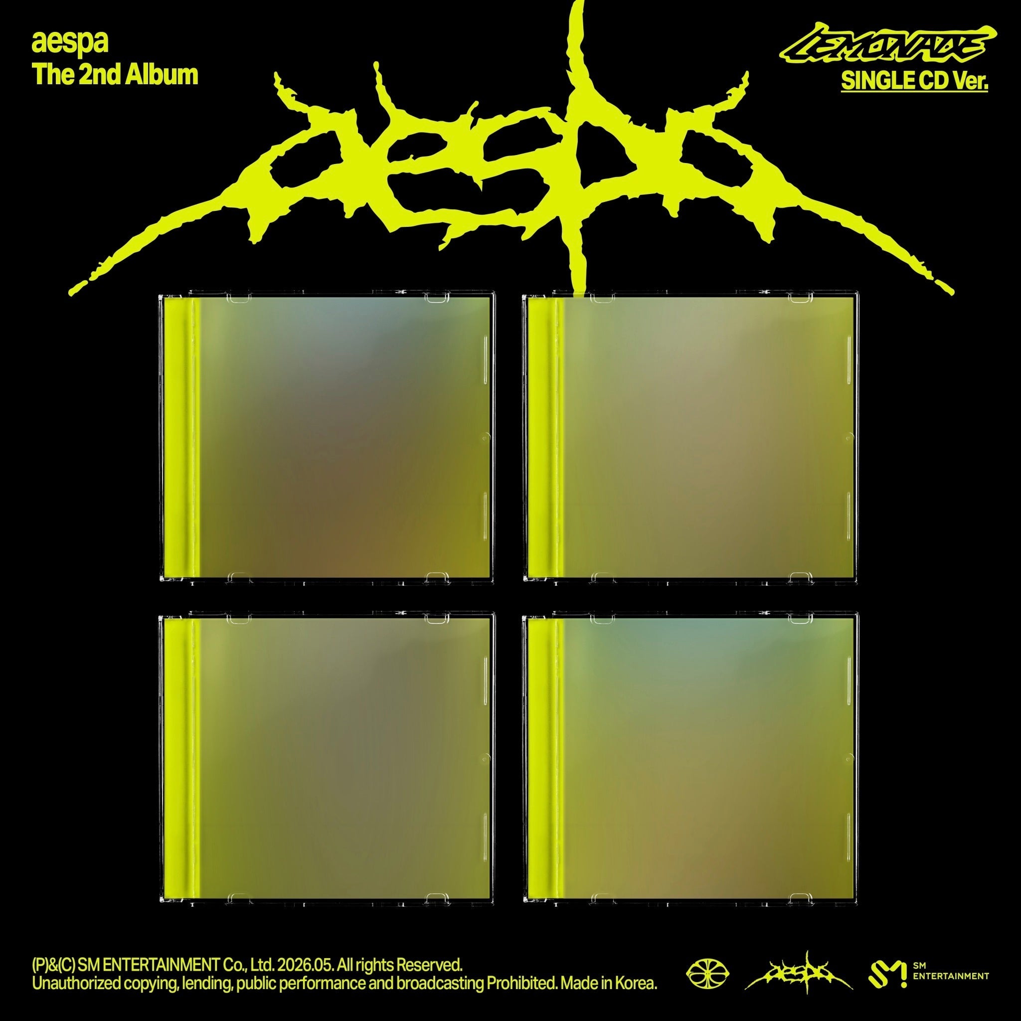 aespa Lemonade (Single Cd Ver.) [Giselle]