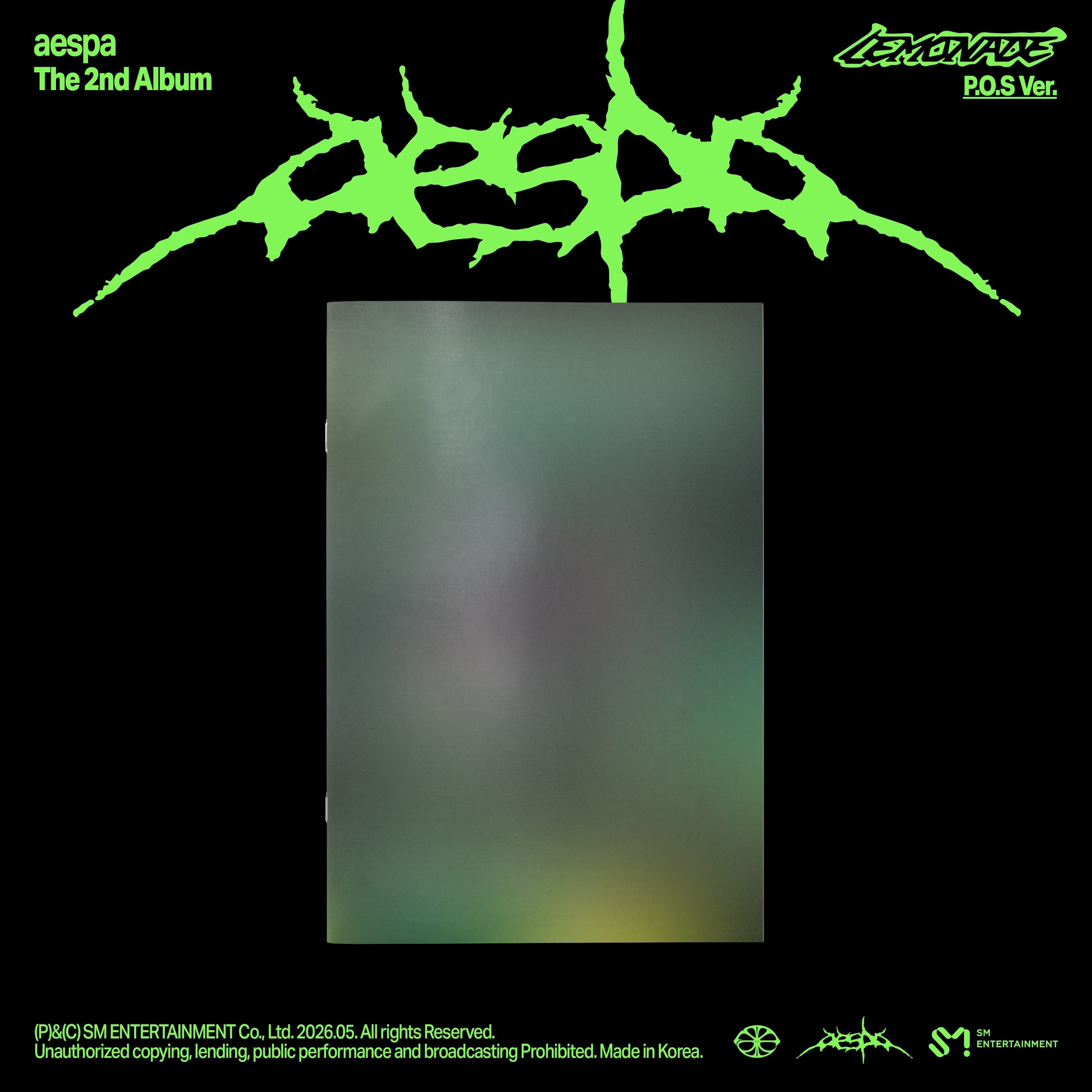 aespa The 2Nd Album ‘Lemonade’ [P.O.S. Ver.]