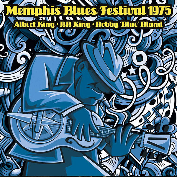 ALBERT KING/BB KING/BOBBY 'BLUE' BLAND Memphis Blues Festival 1975