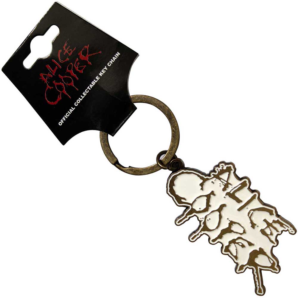 Alice Cooper Dripping Logo Gold