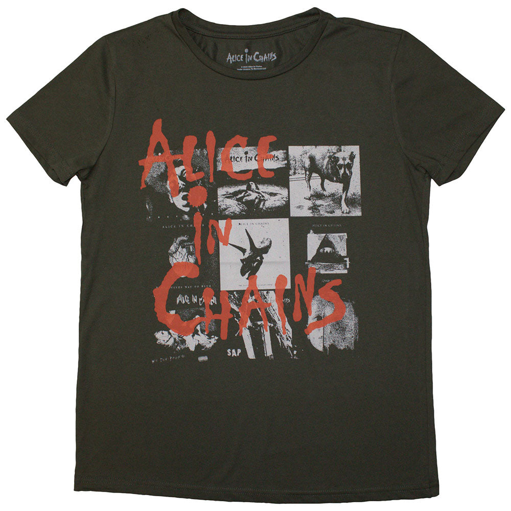 Alice In Chains Albums Montage Green