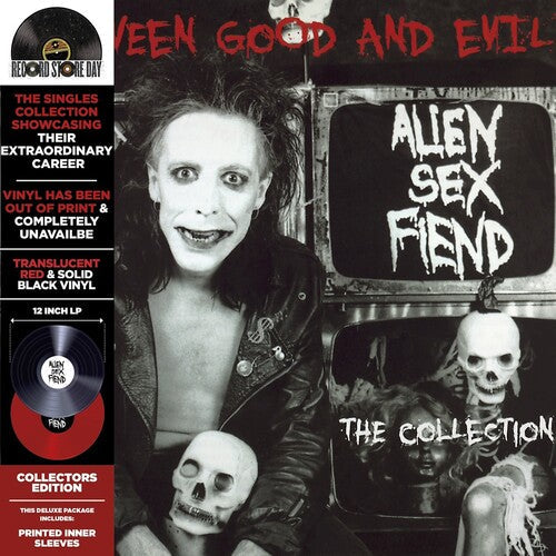 Alien Sex Fiend Between Good and Evil (Limited Edition, Translucent Red & Solid Black Colored Vinyl, Deluxe Edition, Remastered) (2 Lp's)