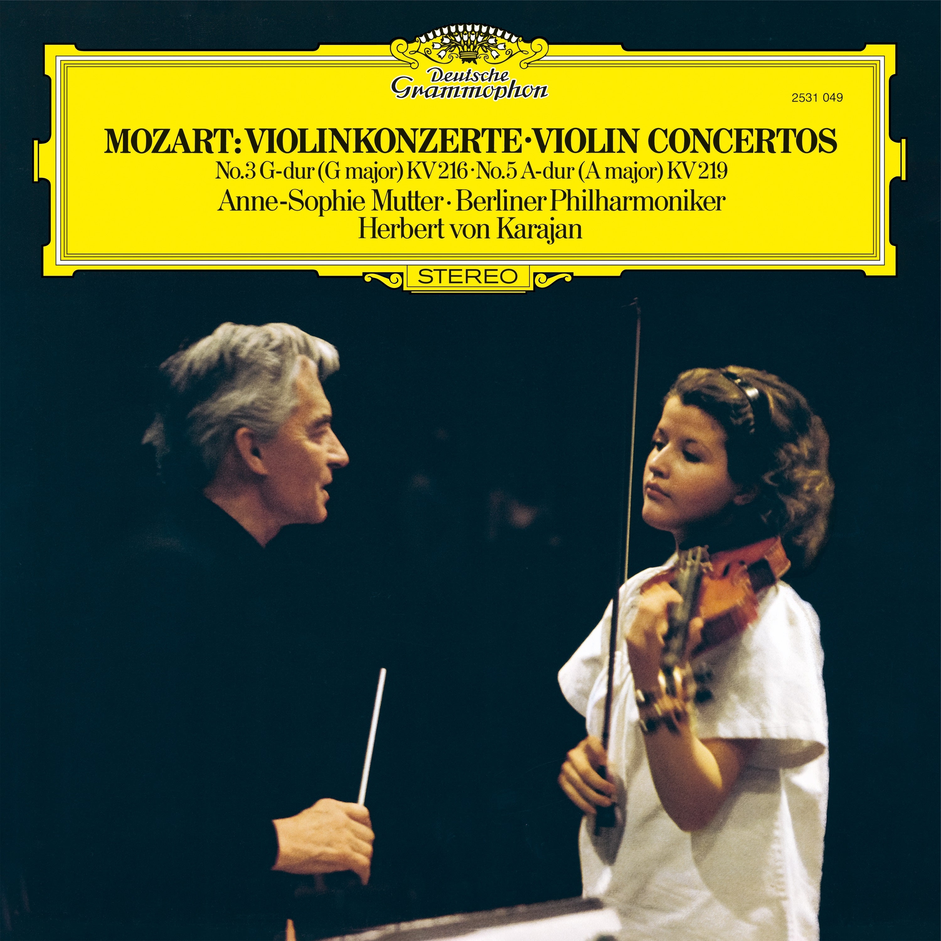 Anne-Sophie Mutter/Berliner Philharmoniker/Herbert Mozart: Violin Concertos Nos. 3 & 5 [180G LP]