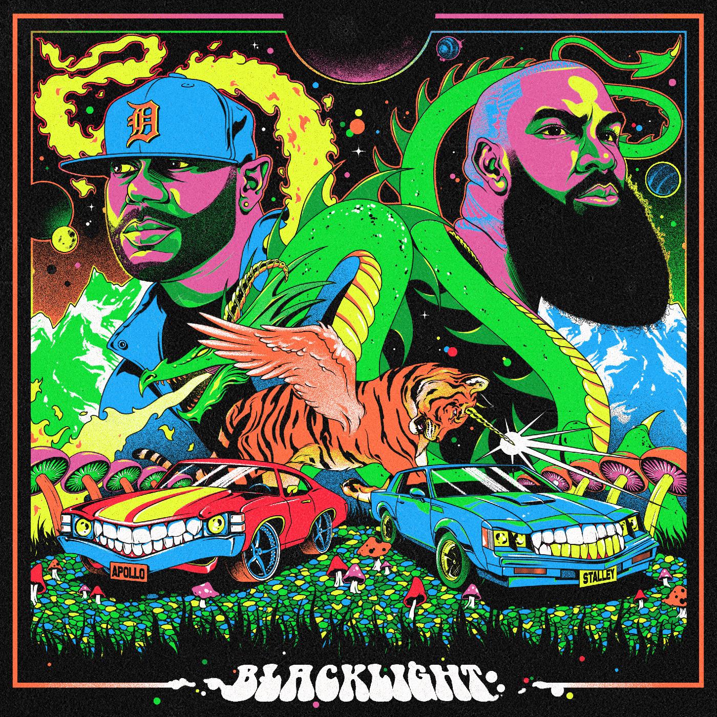 Apollo Brown & Stalley Blacklight (Neon Green Vinyl)