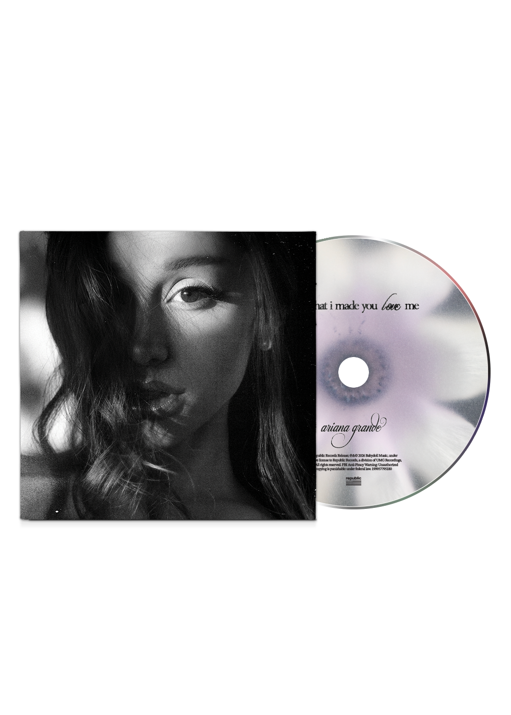 Ariana Grande Hate That I Made You Love Me [A Cappella] [CD Single]