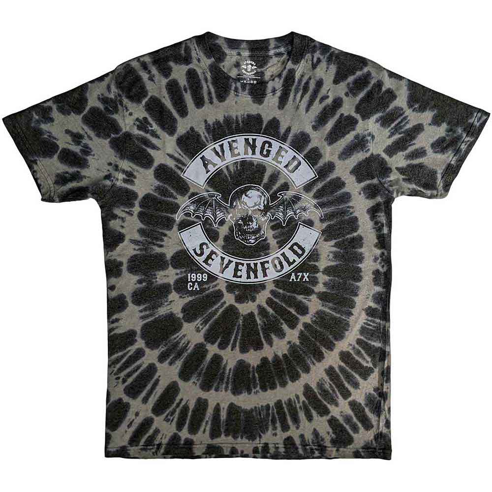 Avenged Sevenfold Deathbat Crest Grey