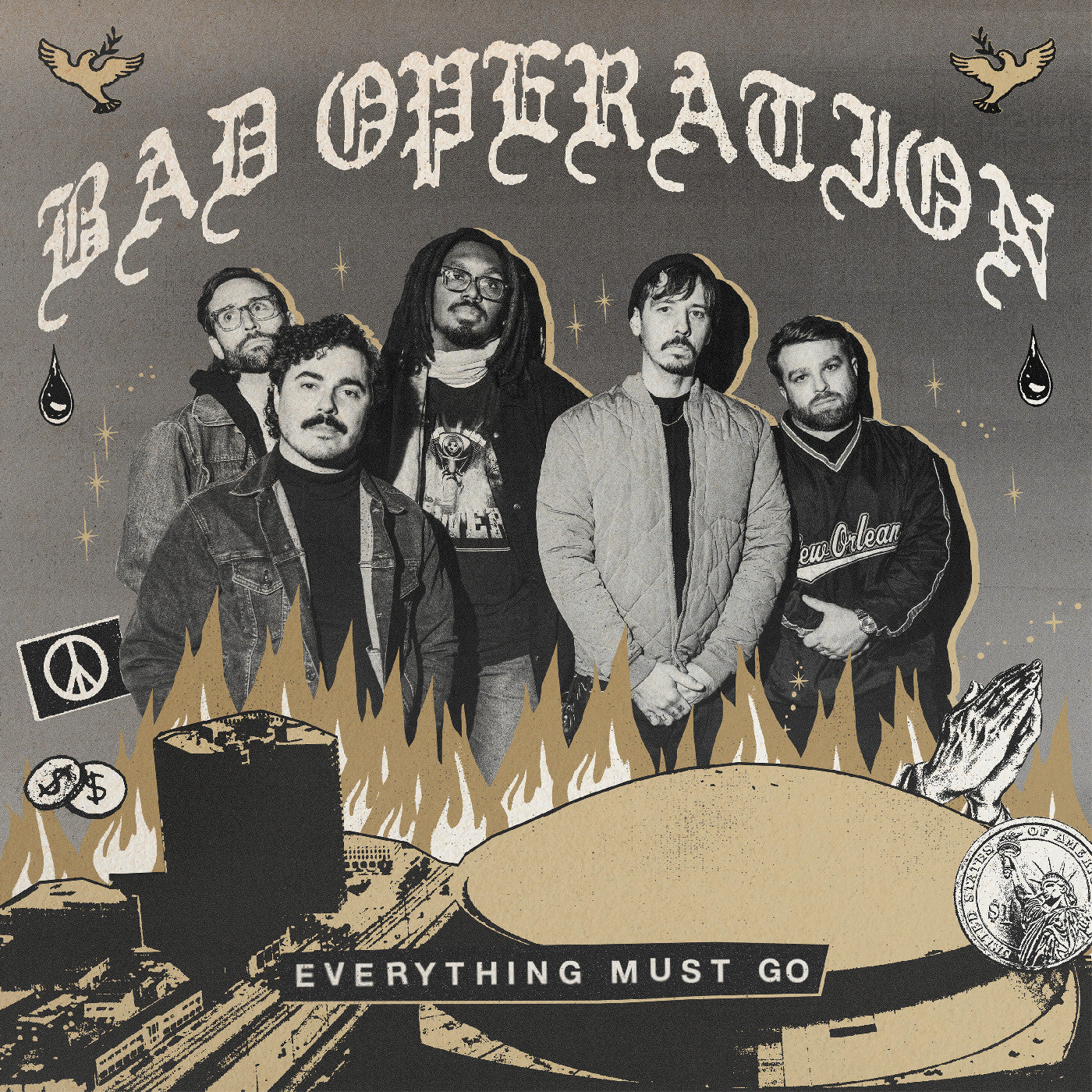 Bad Operation Everything Must Go (Gold Vinyl)