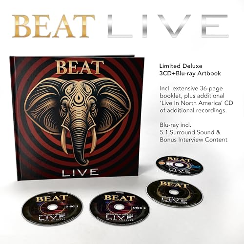 Beat Live (Deluxe 3Cd+Blu-Ray Artbook)