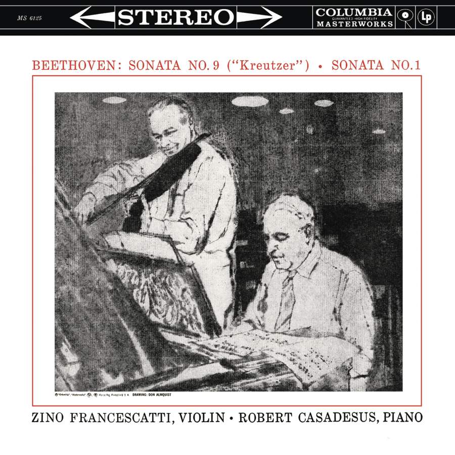 Beethoven, Zino Francescatti, Robert Casadesus Sonata No. 9 ("Kreutzer") · Sonata No. 1