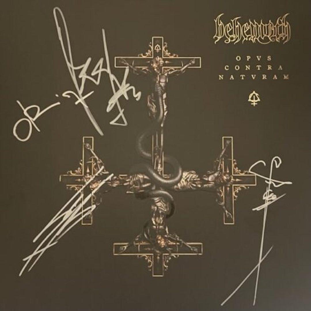 Behemoth - Opvs Contra Natvram - Signed Album - Music Record Shop