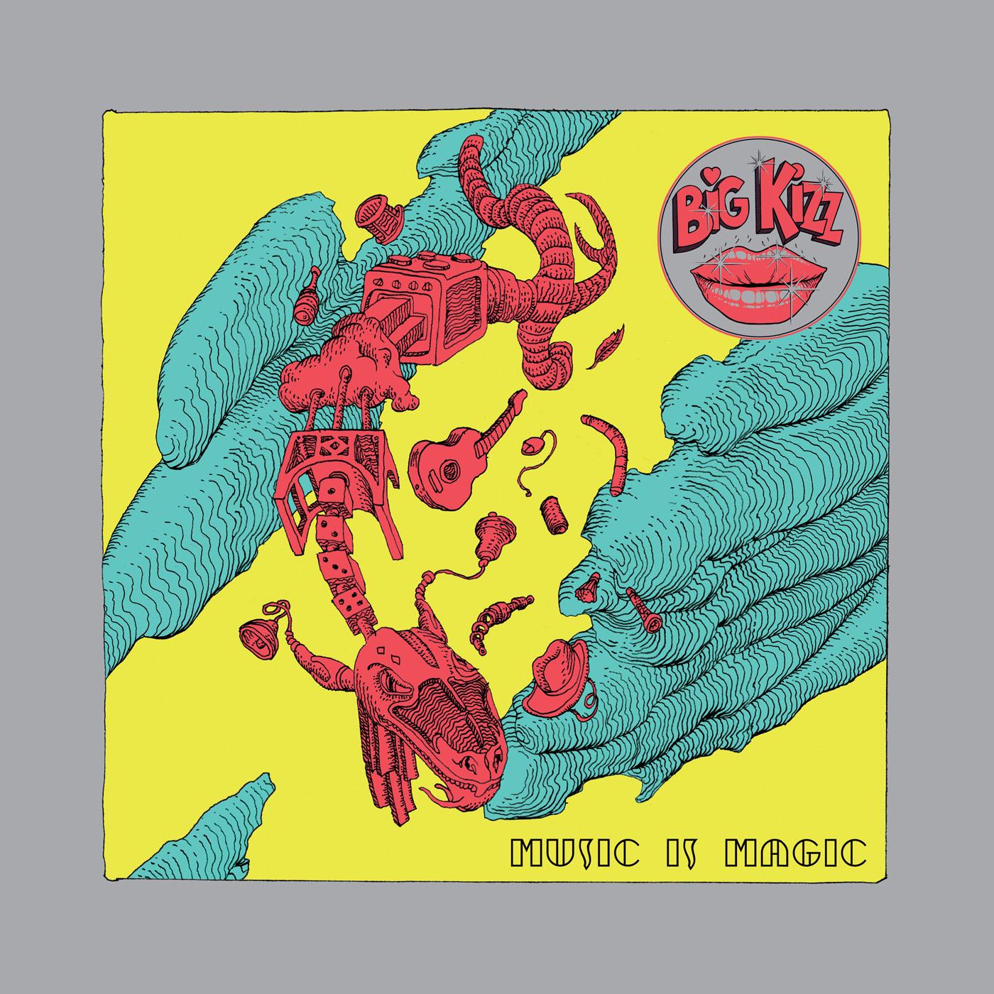 Big Kizz Music Is Magic (OPAQUE SILVER VINYL)