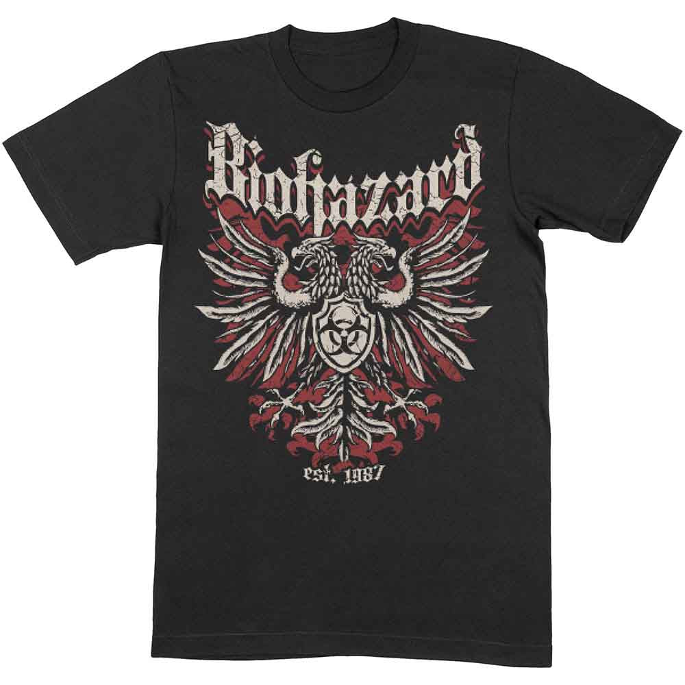 Biohazard Crest Black