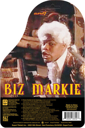 Biz Markie Super7 - Biz Markie - Reaction Figures Wv2 - Just A Friend (Collectible, Figure, Action Figure)