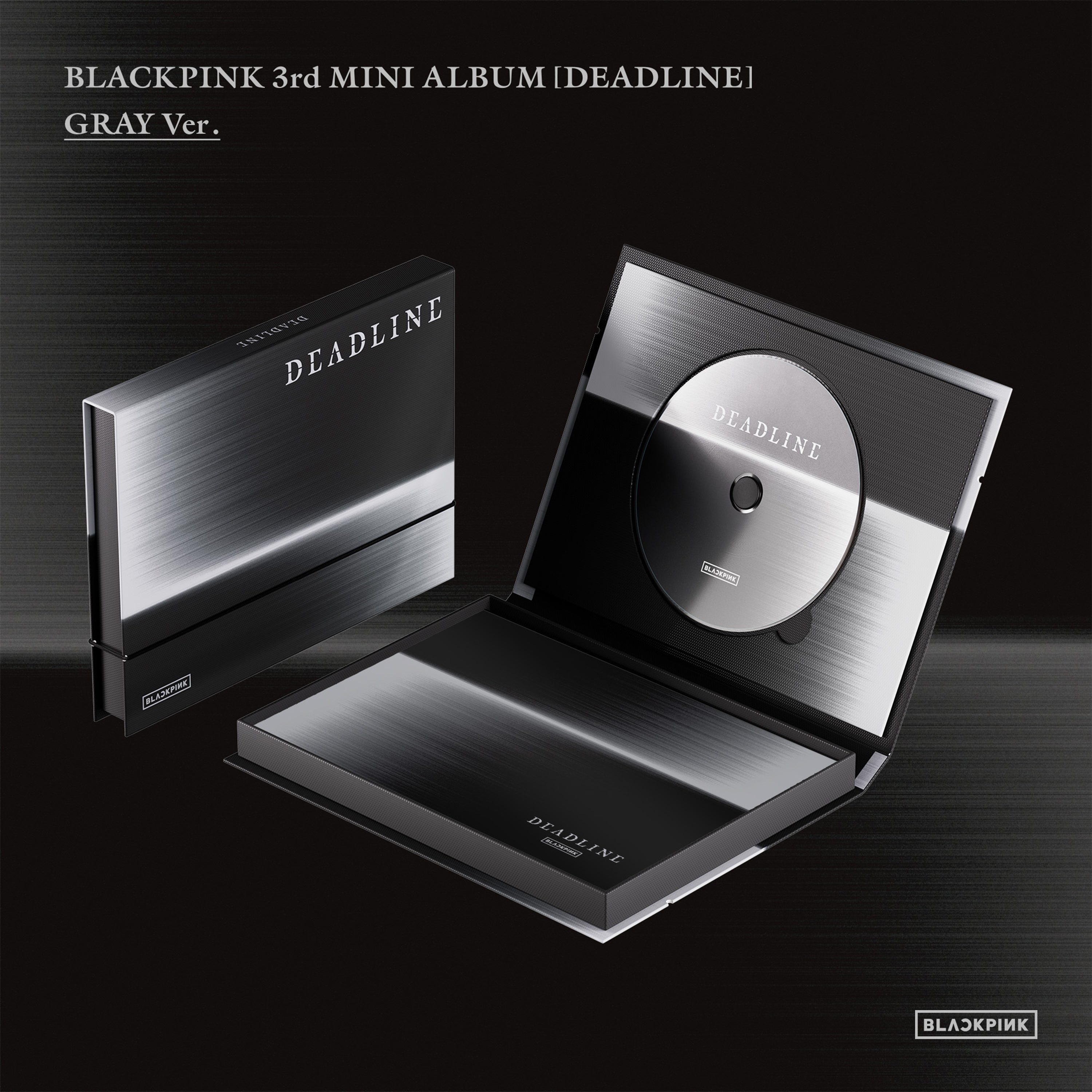 BLACKPINK Blackpink 3Rd Mini Album [Deadline] Gray Ver.