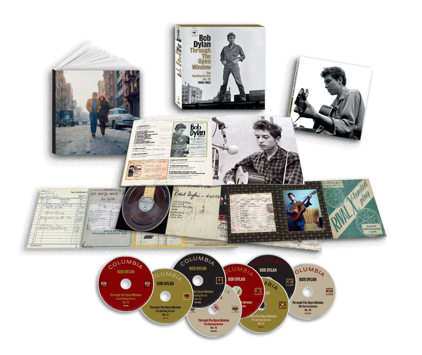 Bob Dylan The Bootleg Series Vol. 18: Through The Open Window 1956-1963 [8CD Box Set]