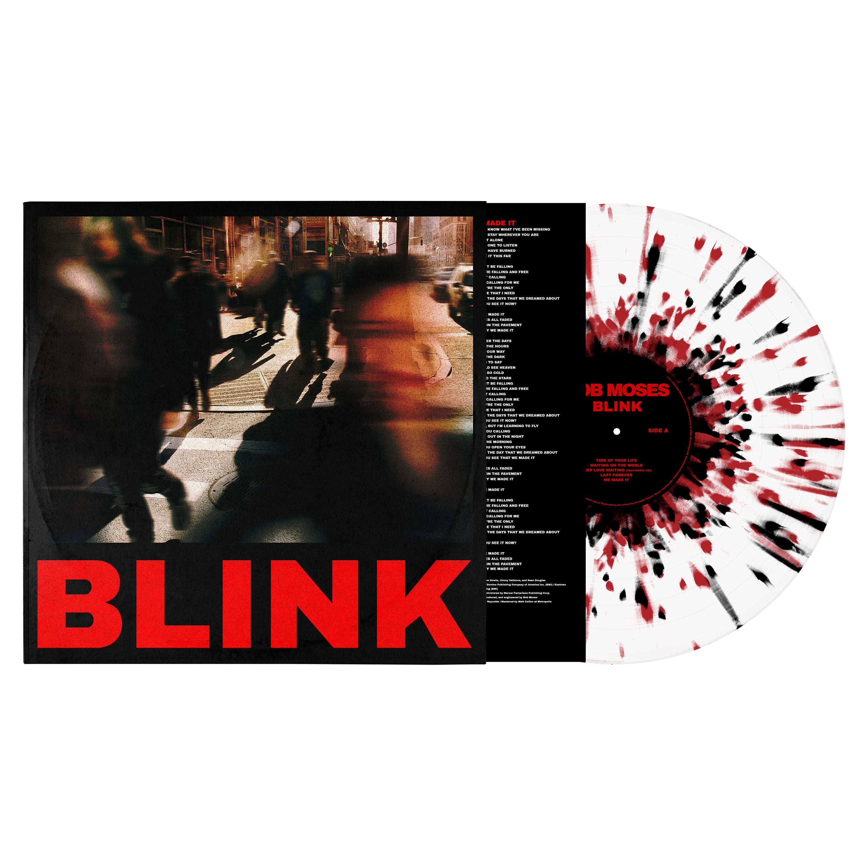 Bob Moses Blink (Indie Exclusive) (Clear With Red + Black Splatter Vinyl)